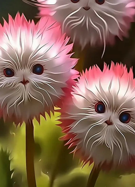 2025 New🔥Red Cat face flower Seeds