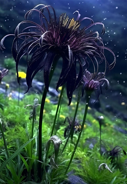 🖤Black Spider Lily