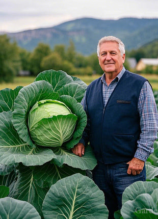 Giant Cabbage Seeds, First Place in Cabbage Contest🥬🥇
