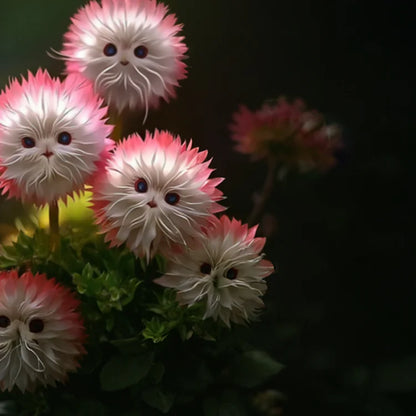 2025 New🔥Red Cat face flower Seeds