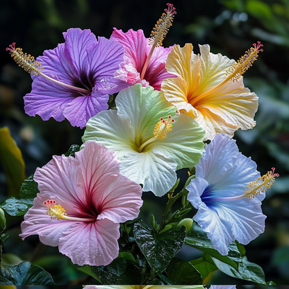 🌺 Rainbow Hibiscus Seeds