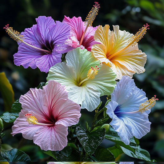 🌺 Rainbow Hibiscus Seeds
