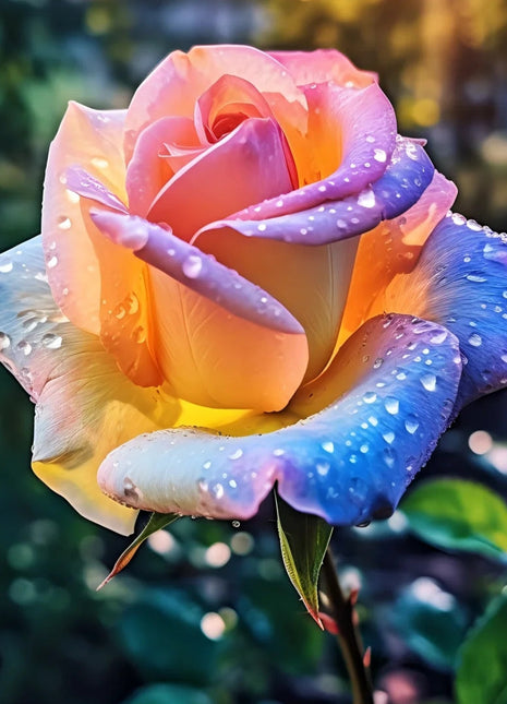 Gradient Rainbow Rose Seeds
