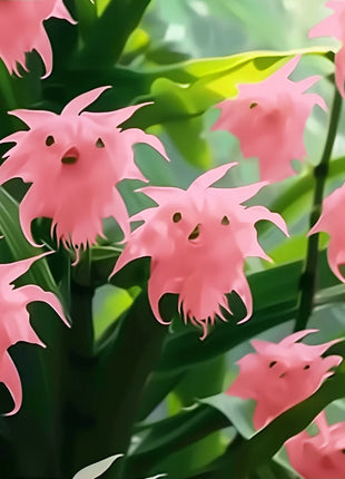 🦊Multicolor Cat Face Orchid Seeds