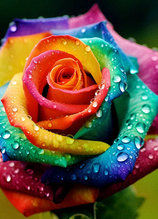 Colorful Roses - Flowers of Good Luck