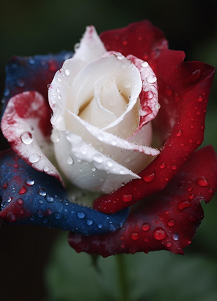 Rare Three-color Rose Seeds For Home Potted Garden