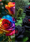 Rainbow+Black Red*2 / 100 Seeds（ 🌟 Special Offer: 50% Off! 🌟 ）