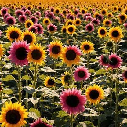 🌻50+ Mixed Color Sunflowers