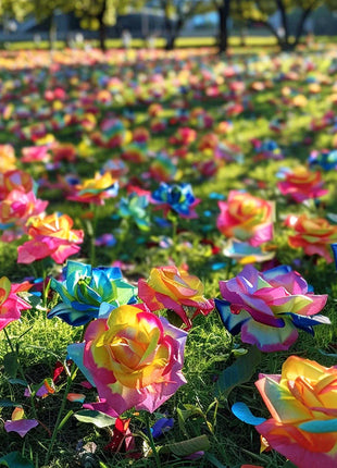 Colorful Roses - Flowers of Good Luck