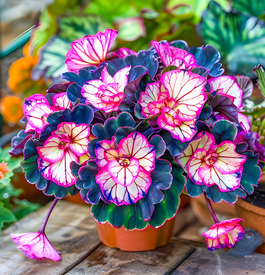 Begonia Rex 'Pink Neon'