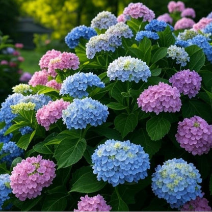 200 pcs Mixed Hydrangea Seeds – Colorful Blooms for Stunning Garden Displays