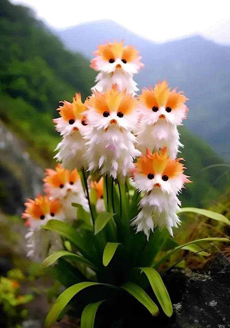 Amazing plants! Cat's eye dazzle - Orange pink