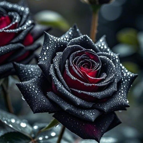 Black Rose Seeds (80-100 Pcs) – Rare & Beautiful Flowers | Romantic & Elegant Garden Decor