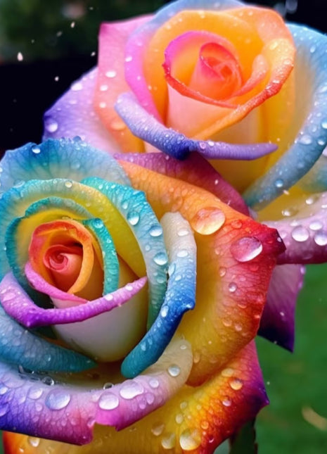 Gradient Rainbow Rose Seeds