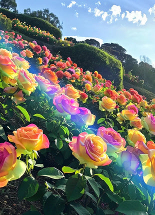 Colorful Roses - Flowers of Good Luck