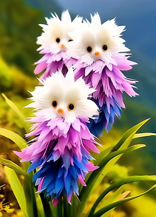 Purple Smurf Flower Seeds