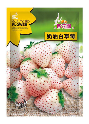 1 Bag Rare Milk Strawberry Seeds