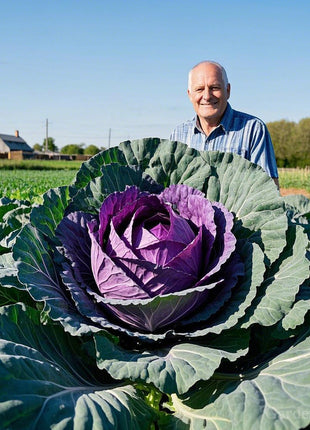 Giant Cabbage Seeds, First Place in Cabbage Contest🥬🥇