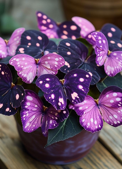 Purple Butterfly Begonia 'Purple Delight'
