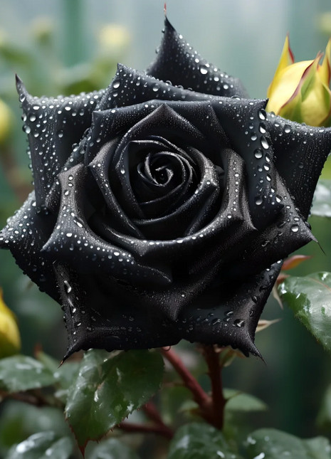 Rare Black Rose Seeds For Home Potted Garden