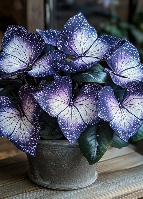 Plum Silver Star Begonia
