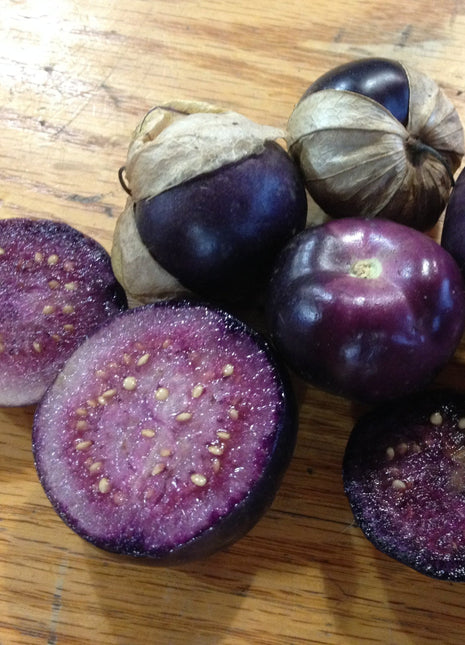 Purple Tomatillo Seeds - Non GMO