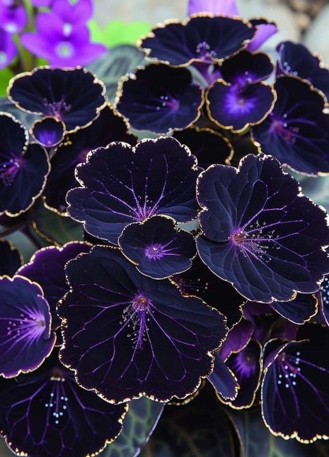 Purple Leaf Golden Edge Grass