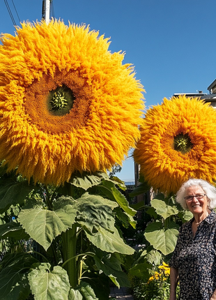Giant Teddy Bear Sunflower Seeds