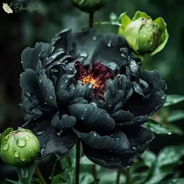 Black Beauty Peony Flower Seeds