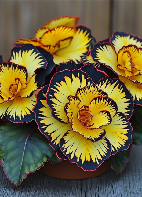 Begonia Rex 'Golden Sunburst'