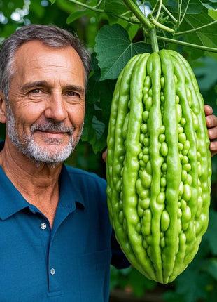Giant Bitter Gourd Seeds 🌿✨