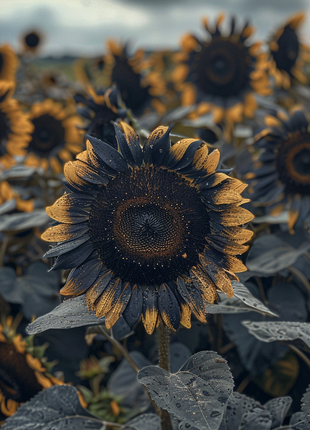 Black Heart Sunflower Seeds
