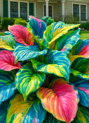 800pcs Mixed Color Hosta Seeds – Shade-Loving Perennial with Vibrant Leaves for Garden Beds, Borders, Containers, and Ground Cover in Any Landscape