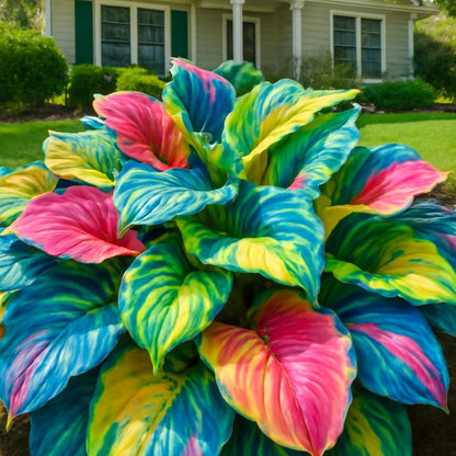 800pcs Mixed Color Hosta Seeds – Shade-Loving Perennial with Vibrant Leaves for Garden Beds, Borders, Containers, and Ground Cover in Any Landscape