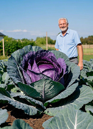 Giant Cabbage Seeds, First Place in Cabbage Contest🥬🥇