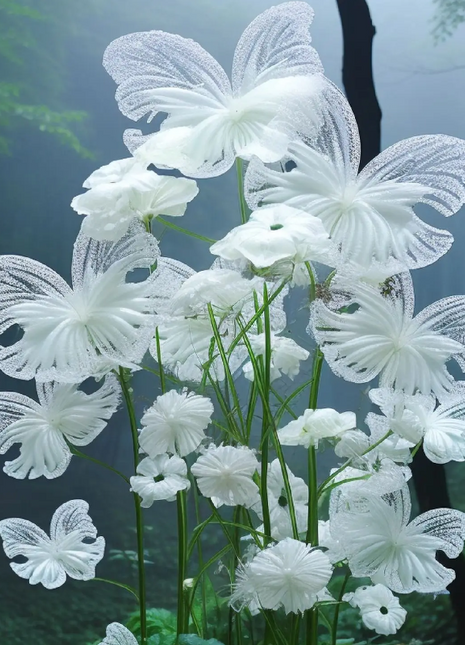 White Butterfly Flower Seeds